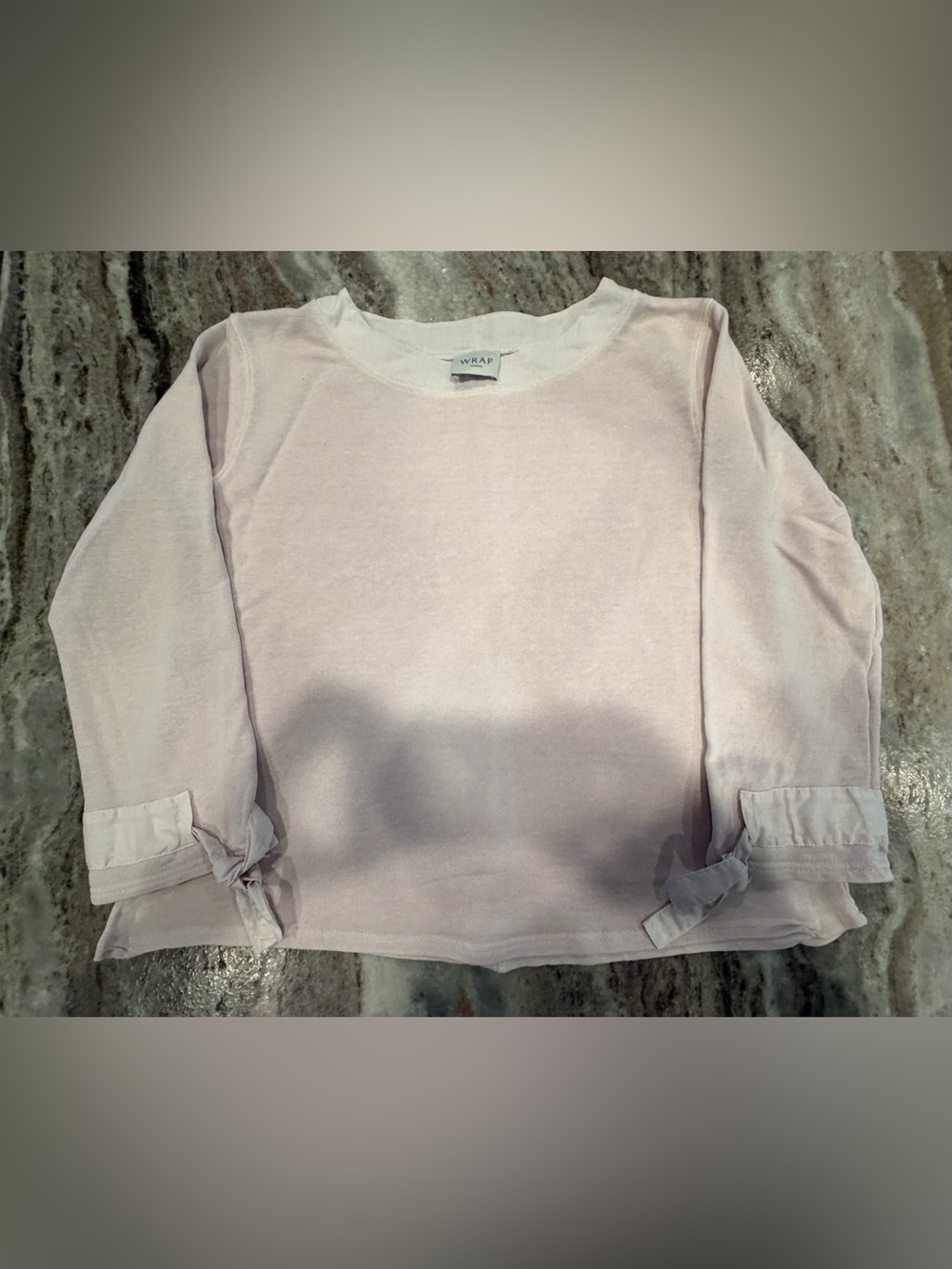 Wrap London Hemp Organic Cotton Blush Pink Shirt Size Small/4
